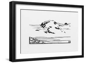 Mont-Rose, 1892-Félix Vallotton-Framed Giclee Print