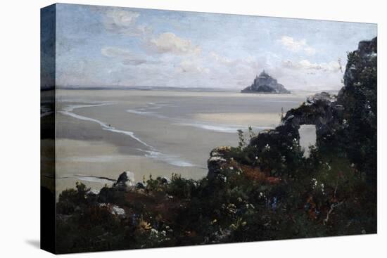 Mont Saint Michel, 1881-Emmanuel Lansyer-Stretched Canvas