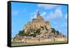 Mont Saint Michel Abbey, Normandy / Brittany, France-Zechal-Framed Stretched Canvas