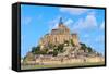 Mont Saint Michel Abbey, Normandy / Brittany, France-Zechal-Framed Stretched Canvas