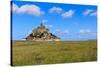 Mont Saint Michel Abbey, Normandy / Brittany, France-Zechal-Stretched Canvas