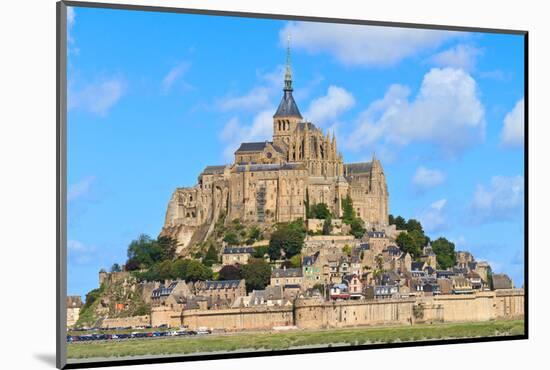 Mont Saint Michel Abbey, Normandy / Brittany, France-Zechal-Mounted Photographic Print