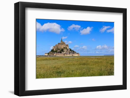 Mont Saint Michel Abbey, Normandy / Brittany, France-Zechal-Framed Photographic Print