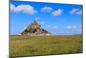 Mont Saint Michel Abbey, Normandy / Brittany, France-Zechal-Mounted Photographic Print