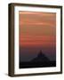 Mont Saint Michel at Night-Philippe Manguin-Framed Photographic Print