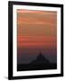 Mont Saint Michel at Night-Philippe Manguin-Framed Photographic Print