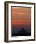 Mont Saint Michel at Night-Philippe Manguin-Framed Photographic Print