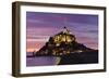 Mont Saint Michel at Sunset-Markus Lange-Framed Photographic Print