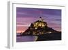 Mont Saint Michel at Sunset-Markus Lange-Framed Photographic Print