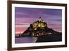 Mont Saint Michel at Sunset-Markus Lange-Framed Photographic Print