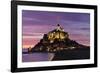 Mont Saint Michel at Sunset-Markus Lange-Framed Photographic Print