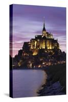 Mont Saint Michel at Sunset-Markus Lange-Stretched Canvas