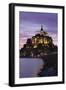 Mont Saint Michel at Sunset-Markus Lange-Framed Photographic Print