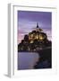 Mont Saint Michel at Sunset-Markus Lange-Framed Photographic Print