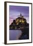 Mont Saint Michel at Sunset-Markus Lange-Framed Photographic Print