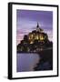 Mont Saint Michel at Sunset-Markus Lange-Framed Photographic Print