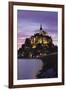 Mont Saint Michel at Sunset-Markus Lange-Framed Photographic Print