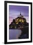 Mont Saint Michel at Sunset-Markus Lange-Framed Photographic Print