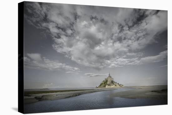 Mont Saint Michel Colorblend-Philippe Manguin-Stretched Canvas