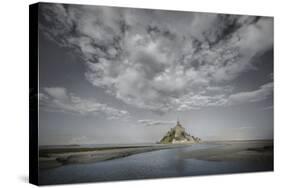 Mont Saint Michel Colorblend-Philippe Manguin-Stretched Canvas