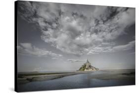 Mont Saint Michel Colorblend-Philippe Manguin-Stretched Canvas