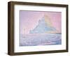 Mont Saint-Michel, Fog and Sun, 1897-Paul Signac-Framed Giclee Print