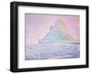 Mont Saint-Michel, Fog and Sun, 1897-Paul Signac-Framed Giclee Print