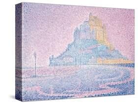 Mont Saint-Michel, Fog and Sun, 1897-Paul Signac-Stretched Canvas