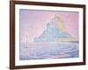 Mont Saint-Michel, Fog and Sun, 1897-Paul Signac-Framed Giclee Print