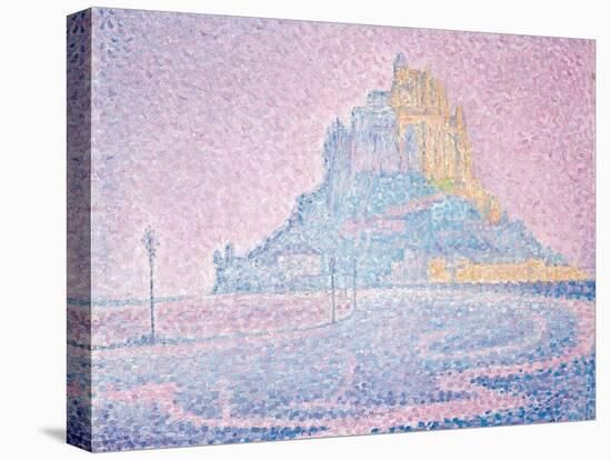 Mont Saint-Michel, Fog and Sun, 1897-Paul Signac-Stretched Canvas