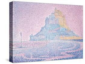 Mont Saint-Michel, Fog and Sun, 1897-Paul Signac-Stretched Canvas