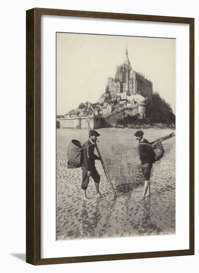 Mont Saint Michel - General View to the Northeast-null-Framed Photographic Print