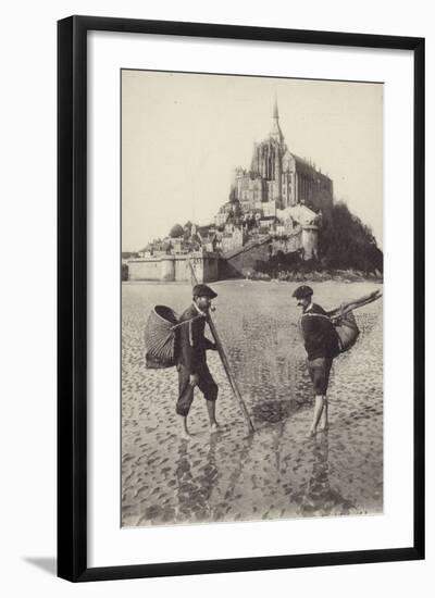 Mont Saint Michel - General View to the Northeast-null-Framed Photographic Print