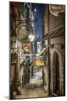 Mont Saint Michel La Grande Rue-Philippe Manguin-Mounted Photographic Print