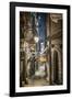 Mont Saint Michel La Grande Rue-Philippe Manguin-Framed Photographic Print