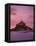 Mont Saint-Michel (Mont St. Michel) at Sunset, La Manche Region, Normandy, France, Europe-Roy Rainford-Framed Stretched Canvas