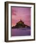 Mont Saint-Michel (Mont St. Michel) at Sunset, La Manche Region, Normandy, France, Europe-Roy Rainford-Framed Photographic Print