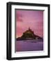 Mont Saint-Michel (Mont St. Michel) at Sunset, La Manche Region, Normandy, France, Europe-Roy Rainford-Framed Photographic Print