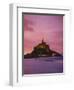 Mont Saint-Michel (Mont St. Michel) at Sunset, La Manche Region, Normandy, France, Europe-Roy Rainford-Framed Photographic Print