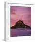 Mont Saint-Michel (Mont St. Michel) at Sunset, La Manche Region, Normandy, France, Europe-Roy Rainford-Framed Photographic Print