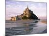 Mont Saint Michel (Mont-St. Michel), Manche, Normandie (Normandy), France-Bruno Morandi-Mounted Photographic Print