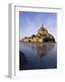 Mont Saint Michel (Mont-St. Michel), Manche, Normandie (Normandy), France-Bruno Morandi-Framed Photographic Print