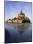 Mont Saint Michel (Mont-St. Michel), Manche, Normandie (Normandy), France-Bruno Morandi-Mounted Photographic Print