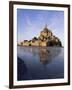 Mont Saint Michel (Mont-St. Michel), Manche, Normandie (Normandy), France-Bruno Morandi-Framed Photographic Print