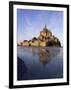 Mont Saint Michel (Mont-St. Michel), Manche, Normandie (Normandy), France-Bruno Morandi-Framed Photographic Print