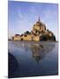 Mont Saint Michel (Mont-St. Michel), Manche, Normandie (Normandy), France-Bruno Morandi-Mounted Photographic Print