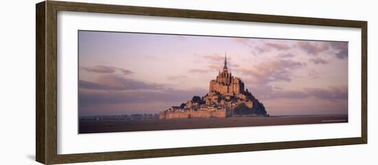 Mont Saint Michel (Mont St.-Michel), Manche, Normandie (Normandy), France-Bruno Morandi-Framed Photographic Print