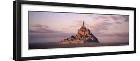 Mont Saint Michel (Mont St.-Michel), Manche, Normandie (Normandy), France-Bruno Morandi-Framed Photographic Print