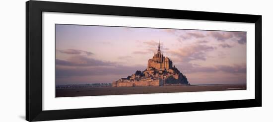 Mont Saint Michel (Mont St.-Michel), Manche, Normandie (Normandy), France-Bruno Morandi-Framed Photographic Print