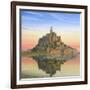 Mont Saint Michel Morn-Richard Harpum-Framed Art Print